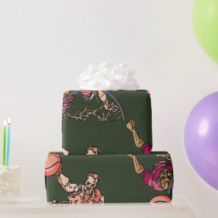 Papier Cadeau Un Sur Un Basket