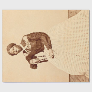 Papier Cadeau Underground Railroad Abolitionist Harriet Tubman 