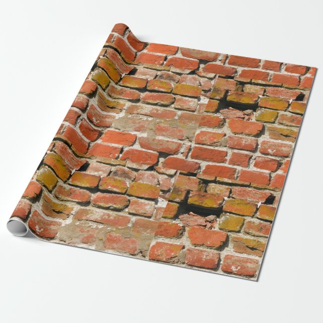 Papier Cadeau Une autre brique dans le mur rectangulaire  (Déroulé)