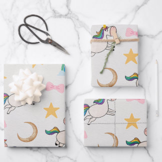 Papier cadeau Unicorn Dreams
