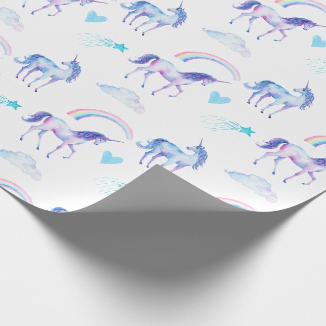 Papier Cadeau Unicorn magique (Coin)