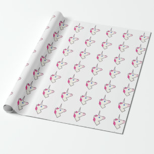 Papier Cadeau unicorne emoji
