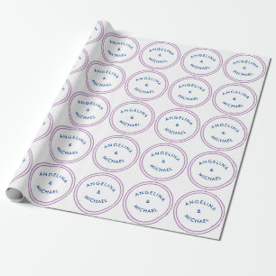 Papier Cadeau Unique Moderne Minimaliste Simple