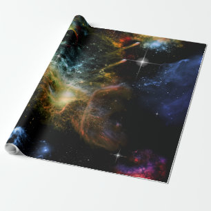 Papier Cadeau Univers impressionnant