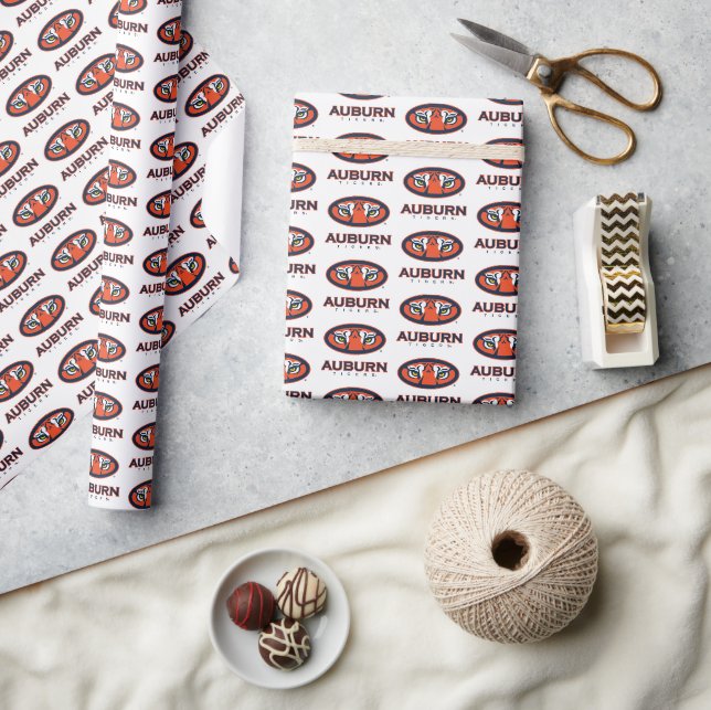 Papier Cadeau Université d'Auburn | Auburn Tigers (Artisanat)