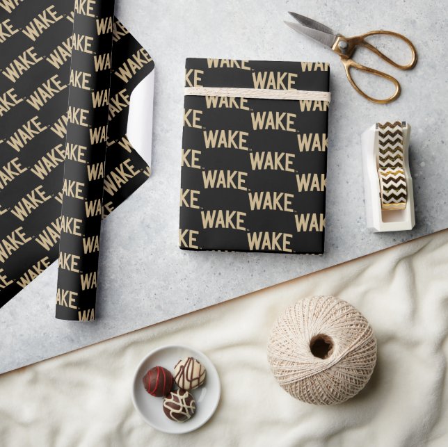 Papier Cadeau Université Wake Forest | Arche de réveil (Artisanat)