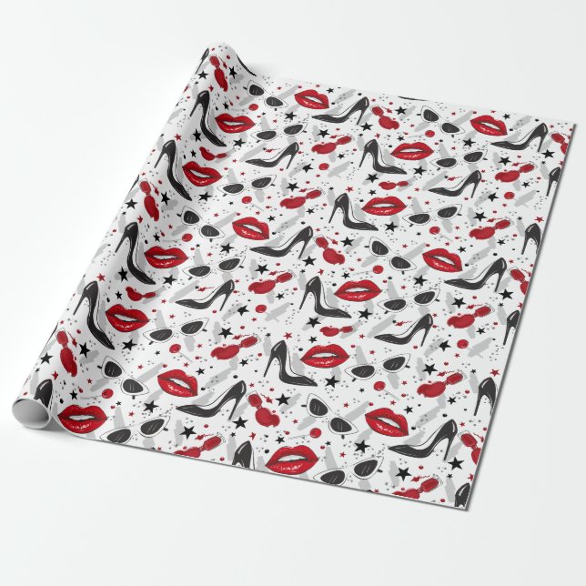 Papier Cadeau Uptown Girl (Déroulé)