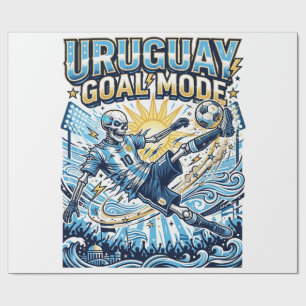 Papier Cadeau Uruguay Mode Goal Skeleton Attaquant Nations Dynam