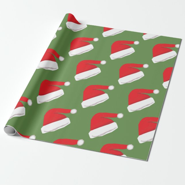 Papier Cadeau Vacances d'hiver Papier d'enveloppement (Déroulé)