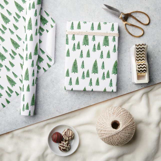 Papier Cadeau Vacances d'hiver Pays Beauté (Artisanat)
