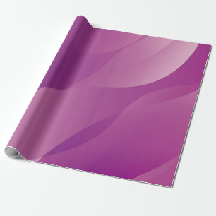 Papier Cadeau Vagues Abstraites. Style de technologie futuriste