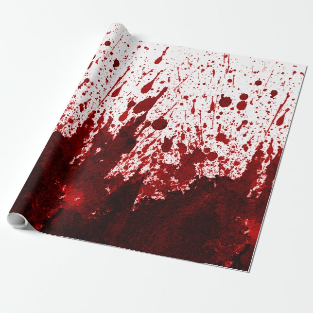 Papier Cadeau Vampire Go de 60 livres d'enrobage de papier d'enr (Déroulé)