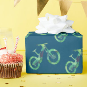 Papier Cadeau Vélo de descente MTB hors du sport Xtreme