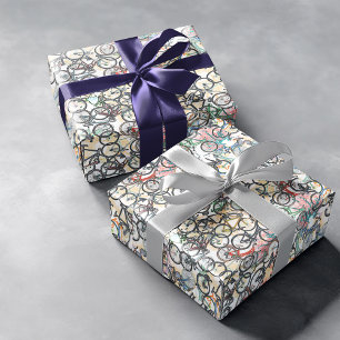 Papier Cadeau vélo . vélo / vélo bien