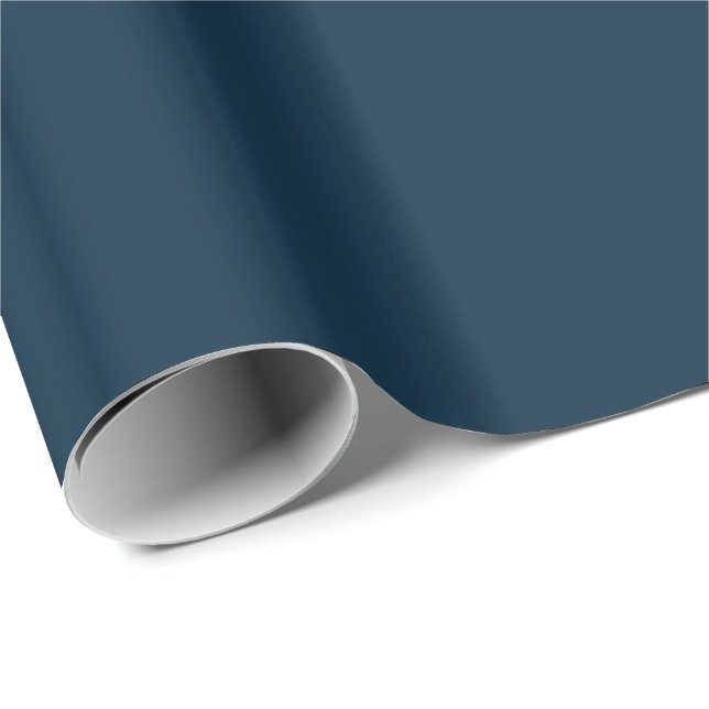 Papier Cadeau Velvet bleu nuit (Coin rond)