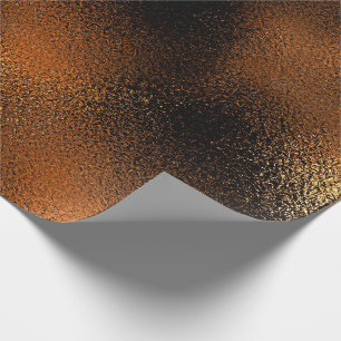 Papier Cadeau Verre noir profond glacé glacé