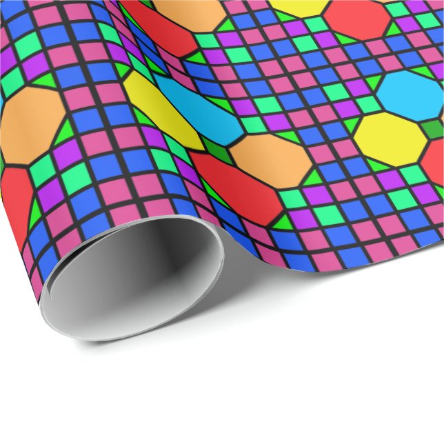 Papier Cadeau Verre tendu (Coin rond)