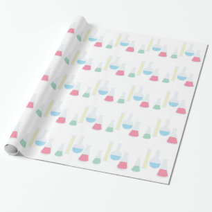 Papier Cadeau Verrerie de chimie