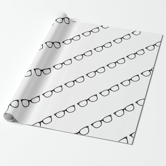 Papier Cadeau Verres d'oeil (Déroulé)