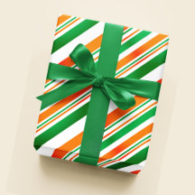Vert blanc orange irlandais couleurs Moderne tenda