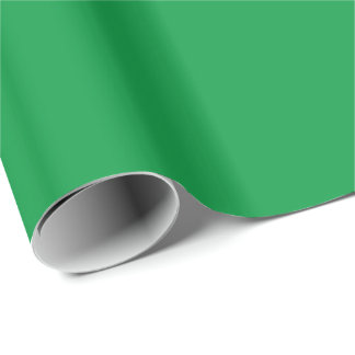 Papier Cadeau Vert clair en couleur solide Noël Enveloppement de
