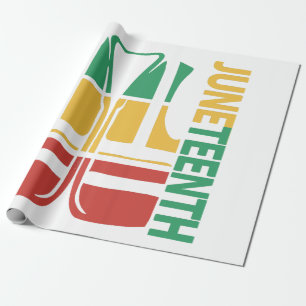 Papier Cadeau Veste de la fête de la liberté Collègue Swagazon A