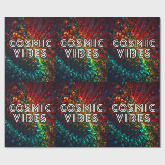 Papier Cadeau Vibrations cosmiques