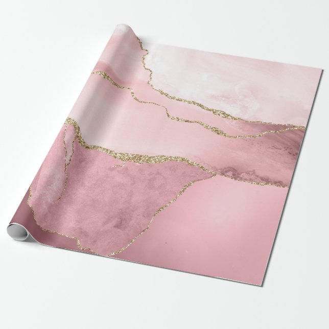 Papier Cadeau Vider et dorer (Déroulé)