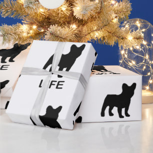 Papier Cadeau vie de bulldog français