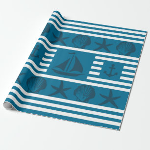 Papier Cadeau Vie marine