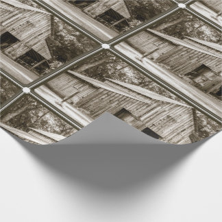 Papier Cadeau Vieille grange