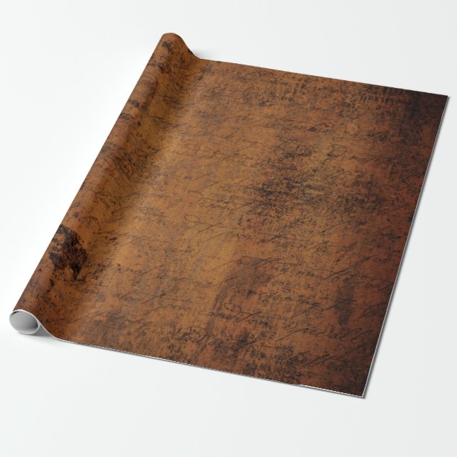 Papier Cadeau Vieille texture vintage (Déroulé)