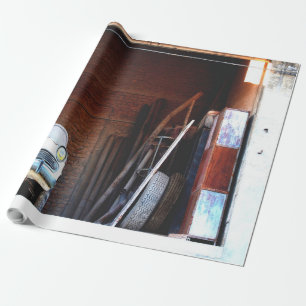 Papier Cadeau Vieille voiture