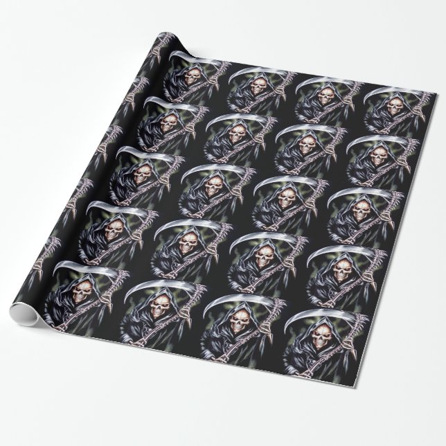 Papier Cadeau Vient ici sinistre (Déroulé)