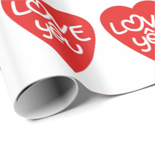 Papier Cadeau Vietnamien Valentine ♥ Love Yêu ♥ Asian Wordplay