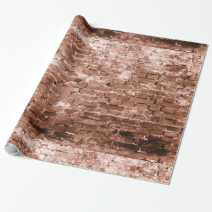 Papier Cadeau Vieux mur de briques