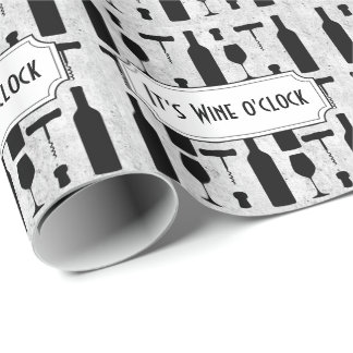 Papier Cadeau Vin