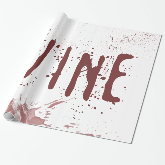 Papier Cadeau Vin (Déroulé)