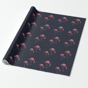 Papier Cadeau Vin de modèle rose mignonne Boisson