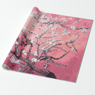 Papier Cadeau Vincent Van Gogh Almond Blossoms Peacht Rose