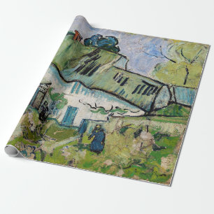 Papier Cadeau Vincent van Gogh - Ferme à deux chiffres