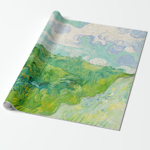 Papier Cadeau Vincent van Gogh - Green Wheat Field, Auvers