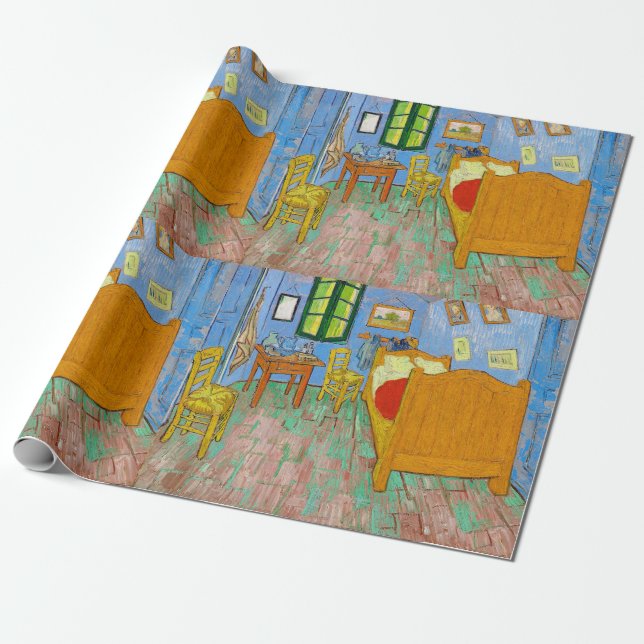 Papier Cadeau Vincent Van Gogh La chambre à Arles (Déroulé)