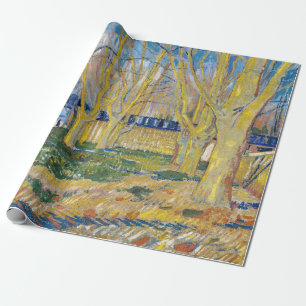 Papier Cadeau Vincent van Gogh - Le Train Bleu