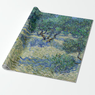Papier Cadeau Vincent van Gogh - Olive Orchard