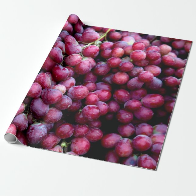 Papier Cadeau Vins rouges (Déroulé)