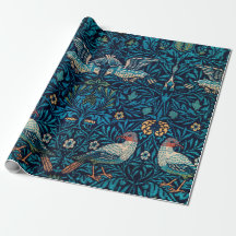 Vintage Abstrait botanique et Motif d'oiseaux