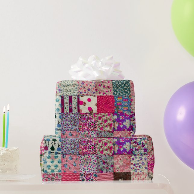 Papier Cadeau Vintage chic (Cadeaux de fête)