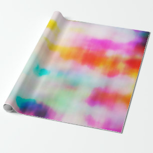 Papier Cadeau Vintage colorful abstract illustration background.