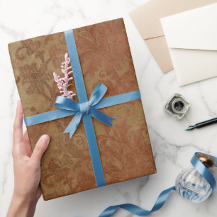 Papier Cadeau Vintage gothique d'automne